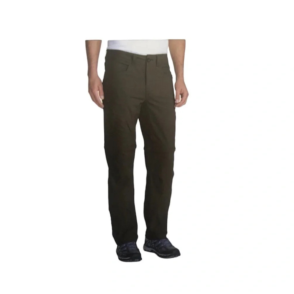 NWT Eddie Bauer mens convertible tech pants green 40 X 32